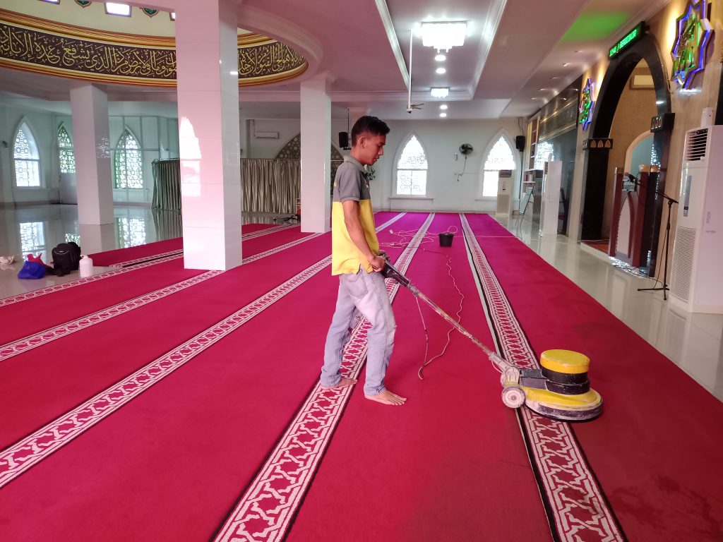 Cuci Karpet Masjid di Depok BellClean