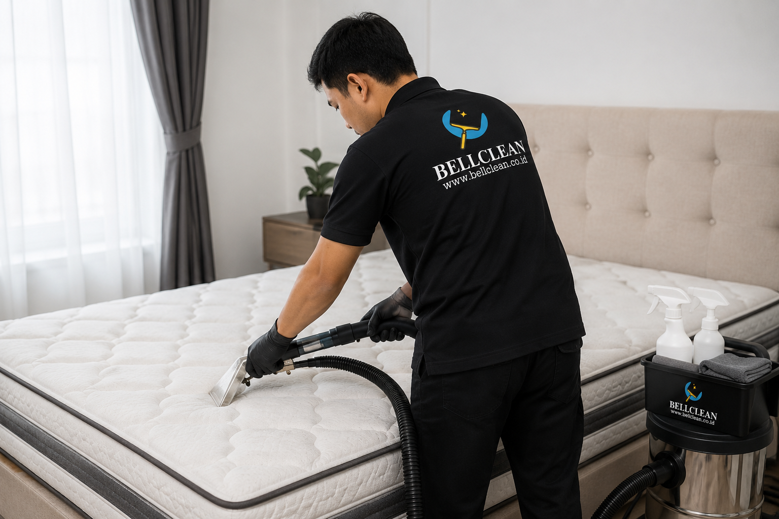 Jasa Cuci Springbed di Pondok Aren Tangerang Selatan